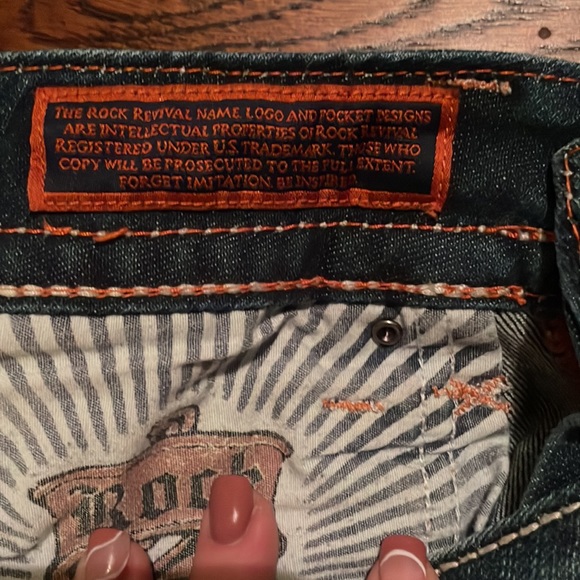 Rock Revival jeans women’s size 28 Noelle skinny excellent condition, trendy - Picture 8 of 8
